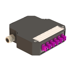 DIN Rail Termination Box | 6 LC Duplex | DP8 - Thumbnail