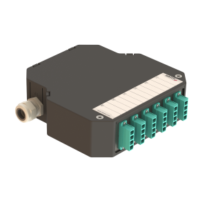 DIN Rail Termination Box | 6 LC Quad | DP7 - Thumbnail