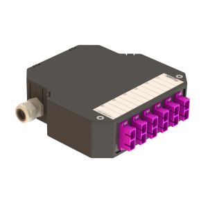 DIN Rail Termination Box | 6 SC Duplex | DP7 - Thumbnail