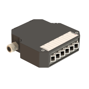 Samm Teknoloji - DIN Rail Termination Box | Angled | DP2 Empty Samm Teknoloji - DIN Rail Termination Box | Angled | DP2 Empty