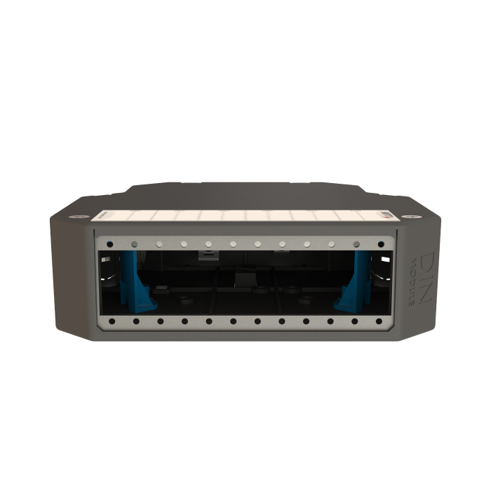 DIN Rail Termination Box | Straight | DP3 Empty