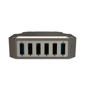 DIN Rail Termination Box | Straight | DP7 Empty (LC/QD SC/DX) - Thumbnail