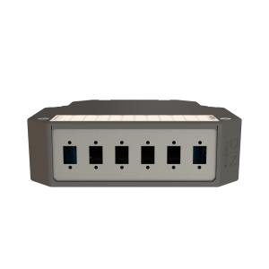 DIN Rail Termination Box | Straight | DP8 Empty (LC/DX SC/SX) - Thumbnail