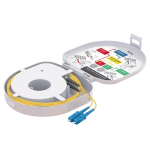 Doğrudan Konnektörlü Fiber Optik OTDR Launch Box | Single Mode G657.A2 | SC UPC/SC UPC | 1000 metre - Thumbnail