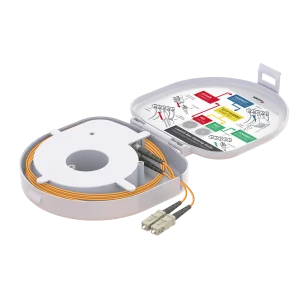 Doğrudan Konnektörlü Fiber Optik OTDR Launch Box | Multi Mode G651.OM2 | SC UPC/SC UPC | 150 metre