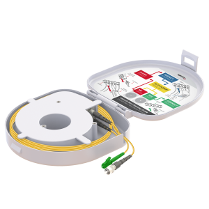 Doğrudan Konnektörlü Fiber Optik OTDR Launch Box | Single Mode G657.A2 | LC APC/FC UPC | 1000 metre