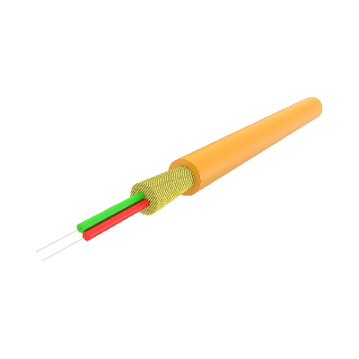 Dupleks Round Fiber Optik Kablo 2.1mm | I-VT6(ZN-AY)H 1x2 | 1000 metre - Thumbnail
