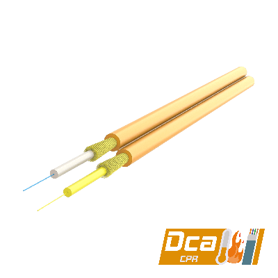 Samm Teknoloji - Duplex Fig-8 Fiber Optic Cable 2.0x4.1mm | I-V(ZN)H 2x1 | CPR: Dca | 1000 meters (1) Samm Teknoloji - Duplex Fig-8 Fiber Optic Cable 2.0x4.1mm | I-V(ZN)H 2x1 | CPR: Dca | 1000 meters (1)