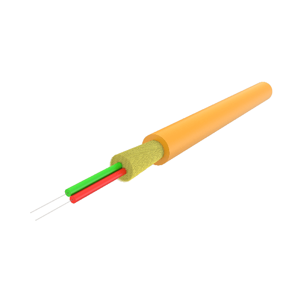 Duplex Round Fiber Optic Cable 2.1 mm | I-VT6(ZN-AY)H 1x2 | 1000 meters Duplex Round Fiber Optic Cable 2.1 mm | I-VT6(ZN-AY)H 1x2 | 1000 meters
