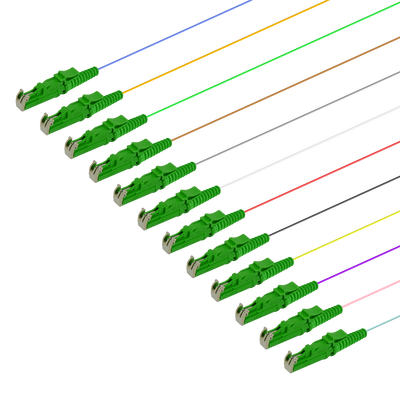 LSH/APC 12 Fiber Pigtail | Single Mode G657.A2 | 0.9mm