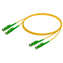 Samm Teknoloji - LSH/APC-LSH/APC | Single Mode G657.A2 Duplex Patch Cord | 2.0x4.1mm Samm Teknoloji - LSH/APC-LSH/APC | Single Mode G657.A2 Duplex Patch Cord | 2.0x4.1mm