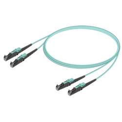 LSH/UPC-LSH/UPC | Multi Mode G651.OM3 Duplex Patch Cord | 2.0x4.1mm LSH/UPC-LSH/UPC | Multi Mode G651.OM3 Duplex Patch Cord | 2.0x4.1mm