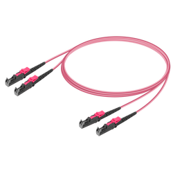 Samm Teknoloji - LSH/UPC-LSH/UPC | Multi Mode G651.OM4 Duplex Patch Cord | 2.0x4.1mm Samm Teknoloji - LSH/UPC-LSH/UPC | Multi Mode G651.OM4 Duplex Patch Cord | 2.0x4.1mm