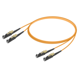 LSH/UPC-LSH/UPC | Multi Mode G651.OM2 Duplex Patch Cord | 2.0x4.1mm LSH/UPC-LSH/UPC | Multi Mode G651.OM2 Duplex Patch Cord | 2.0x4.1mm