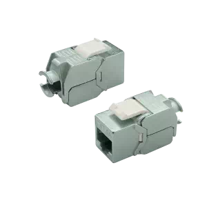 Ekranlı | Category 6A Jack-Jack Keystone 180° Ekranlı | Category 6A Jack-Jack Keystone 180°