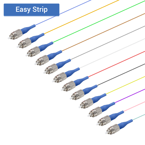 FC/UPC 12 Fiber Pigtail | Single Mode G657.A2 | 0.9mm FC/UPC 12 Fiber Pigtail | Single Mode G657.A2 | 0.9mm