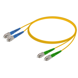 FC/UPC-FC/APC | Single Mode G657.A2 Duplex Patch Cord | 2.0x4.1mm