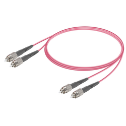 Samm Teknoloji - FC/UPC-FC/UPC | Multi Mode G651.OM4 Duplex Patch Cord | 2.0x4.1mm Samm Teknoloji - FC/UPC-FC/UPC | Multi Mode G651.OM4 Duplex Patch Cord | 2.0x4.1mm
