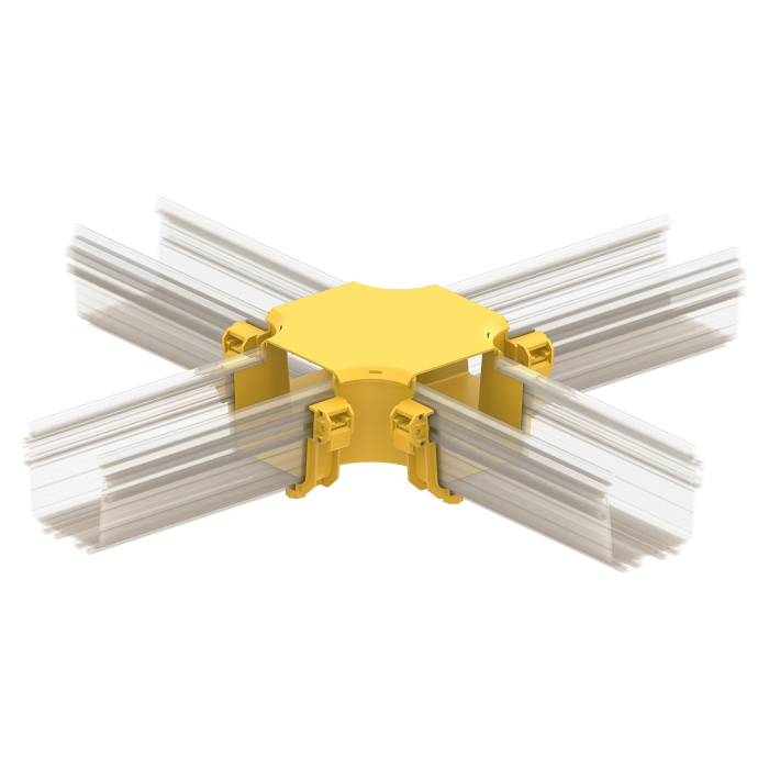 FDS_100mm Cross Bağlantı Gövde