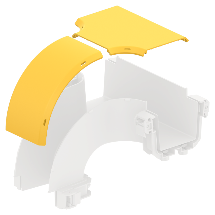 FDS_100mm Dikey Offset İniş Kapak Seti