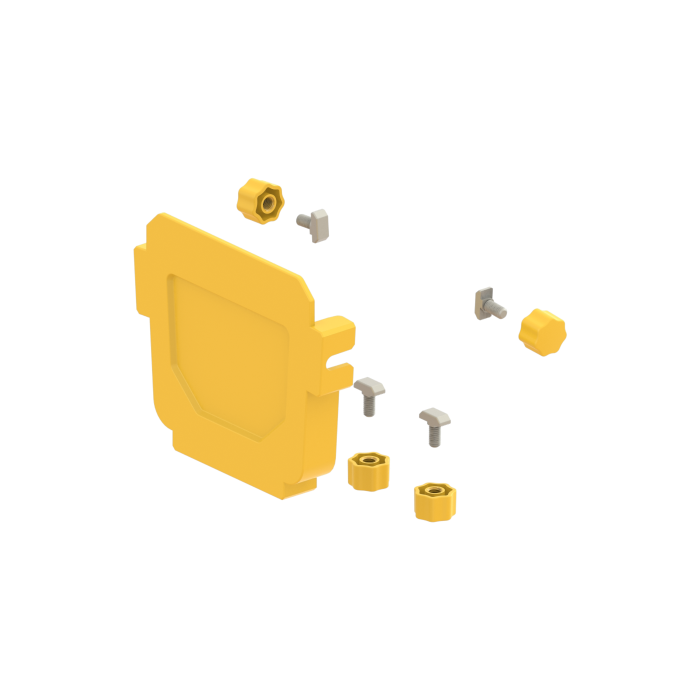 FDS_100mm Kanal Sonlandırma Kapağı FDS_100mm Kanal Sonlandırma Kapağı
