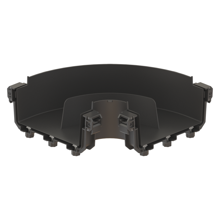 FDS_200mm 90˚ Yatay Dönüş Gövde FDS_200mm 90˚ Yatay Dönüş Gövde