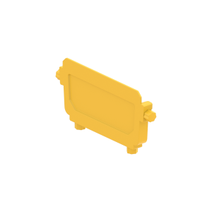 - FDS_200mm Kanal Sonlandırma Kapağı  - FDS_200mm Kanal Sonlandırma Kapağı