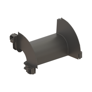 - FDS_300mm 90˚ Dikey Dıştan İniş Dirseği Gövde (1)  - FDS_300mm 90˚ Dikey Dıştan İniş Dirseği Gövde (1)