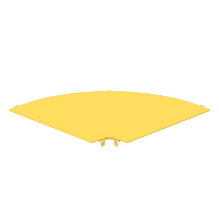 FDS_600mm 90˚ Yatay Dirsek Bağlantı Kapağı