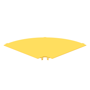 FDS_600mm 90˚ Horizontal Elbow Connection Cover - Thumbnail