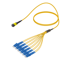 Female MTP Elite to LC/UPC Fanout | Base-12 | Single Mode G657.A2 | 3.0/1.8mm