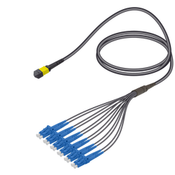 Female MTP Elite to LC/UPC Universal Fanout | Base-12 | Single Mode G657.A2 | 4.8/1.8mm