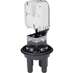 Samm Teknoloji - Fiber Optic Splice Closure | 4 Trays 48 Fibers 3 Ports | 290140 (1)