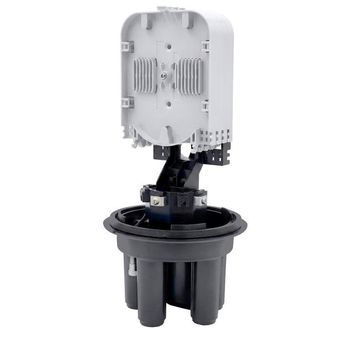 Fiber Optic Splice Closure | 4 Trays 48 Fibers 3 Ports | 290140