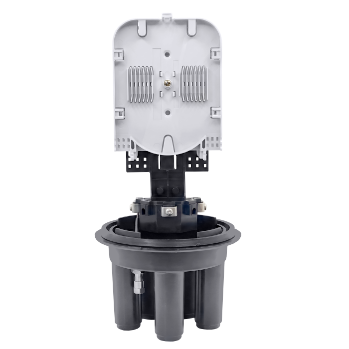 Fiber Optic Splice Closure | 4 Trays 48 Fibers 3 Ports | 290140