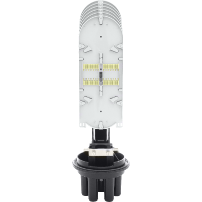 Fiber Optic Splice Closure | 6 Trays 144 Fibers 4 Ports | 540170
