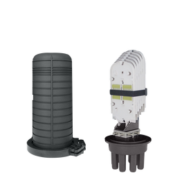 Fiber Optik Ek Kutusu | 6 Kaset | 144 Fiber | 450175 | 6 Port - Thumbnail