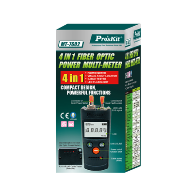 Fiber Optik MultiMetre/PowerMetre (4 in 1) | MT-7602