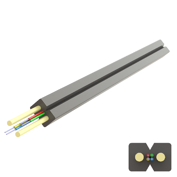 Flat Drop FRP Kablo 2.0x3.0mm | U-N(ZN)H | Up to 4F | 1000 metre