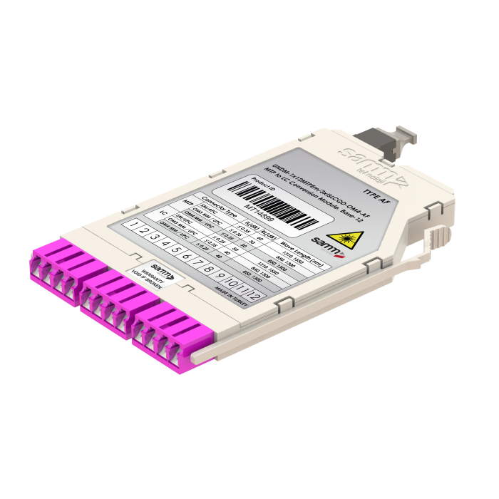 G-Connect | UHD MTP-LC Conversion Module | OM4| Base-12 | Inner Shutter