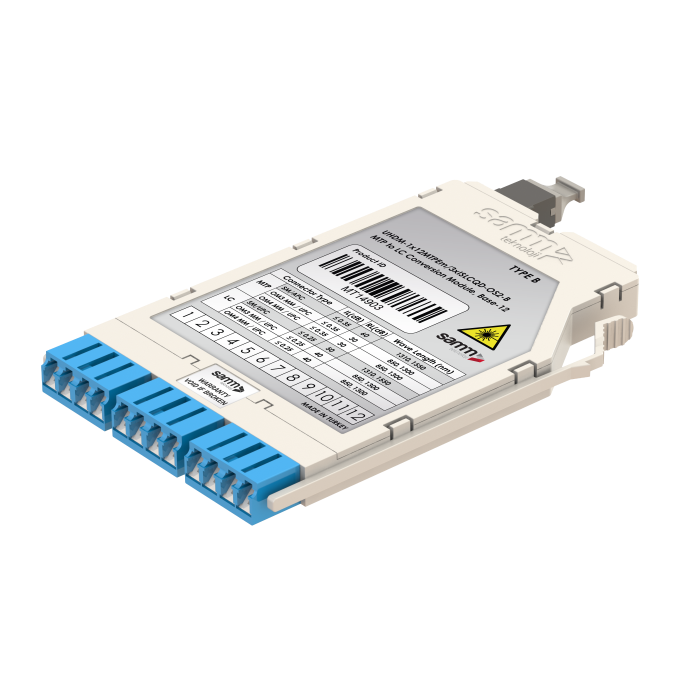 G-Connect | UHD MTP-LC Conversion Module | OS2 | Base-12 | Inner Shutter G-Connect | UHD MTP-LC Conversion Module | OS2 | Base-12 | Inner Shutter