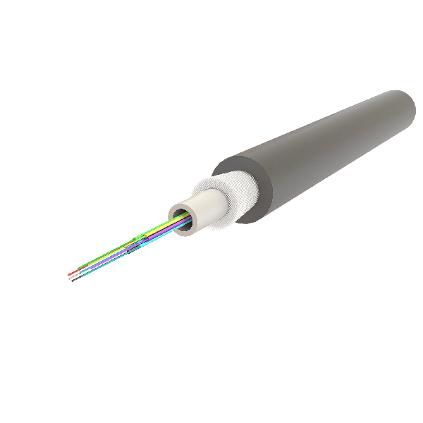 Gel-Free Central Loose Tube Fiber Optic Cable | Gel-Free | U-BQ(ZN)BH | Up to 24F | 1000 meters