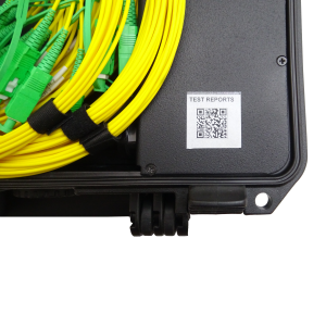 Hard Case Protected Multi-fiber OTDR Launch Boxes (Up to 12 Fibers) - Thumbnail