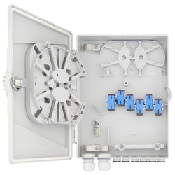 Samm Teknoloji - Indoor Termination Box | 12 Patch 12 Fibers 12 Ports (1) Samm Teknoloji - Indoor Termination Box | 12 Patch 12 Fibers 12 Ports (1)
