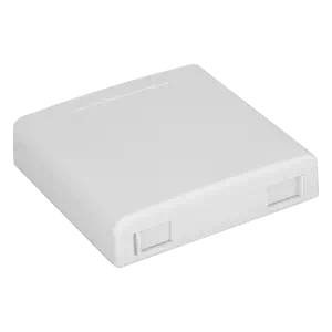 Indoor Termination Box | 2 Patch 2 Fibers 2 Ports | Wall Outlet Indoor Termination Box | 2 Patch 2 Fibers 2 Ports | Wall Outlet