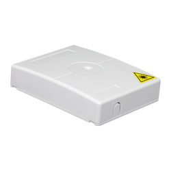 Indoor Termination Box | 2 Patch 4 Fibers 2 Ports | Compact Vertical Design