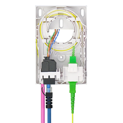 Samm Teknoloji - Indoor Termination Box | 2 Patch Fiber+RJ45 Ports | Compact Design (1) Samm Teknoloji - Indoor Termination Box | 2 Patch Fiber+RJ45 Ports | Compact Design (1)