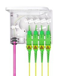 Samm Teknoloji - Indoor Termination Box | 4 Patch 4 Fibers 4 Ports | Compact Design (1) Samm Teknoloji - Indoor Termination Box | 4 Patch 4 Fibers 4 Ports | Compact Design (1)