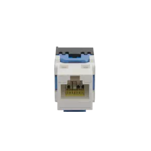 ISO/IEC CAT6A 500MHz Jack to Jack Keystone 180° | Unshielded - Thumbnail
