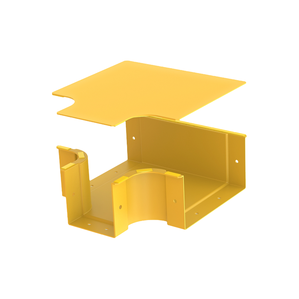 Kanalet | Yatay “T” Redüktör 2010 Kapaklı - Thumbnail